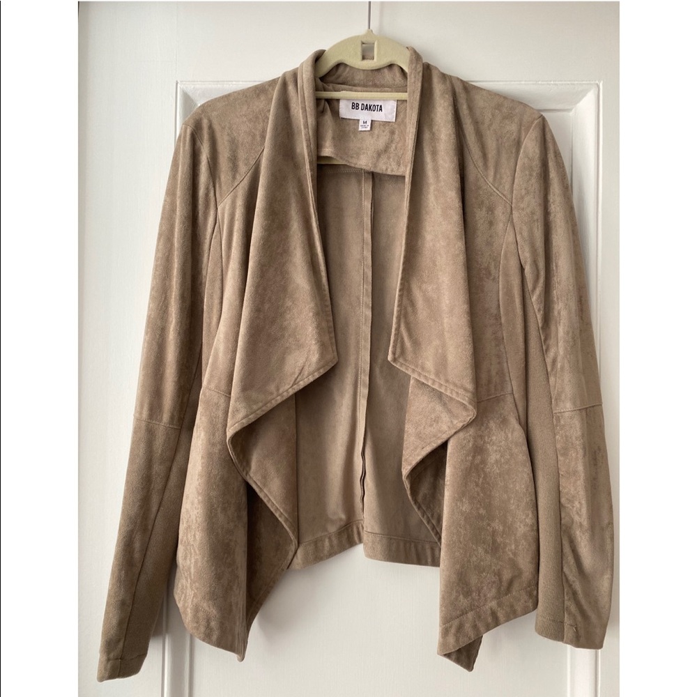 BB Datoka Faux Suede Jacket, Size M
